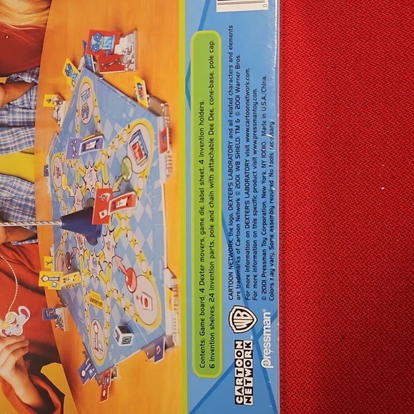 DEXTER'S LABORATORY The Incredible Invention vs. Dee Dee board game NIB - Picture 6 of 8